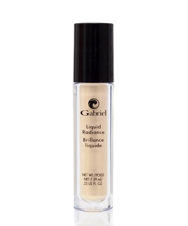 Gabriel Cosmetics Liquid Radiance Highlighter (Liquid Gold) - 0.25 Fl Oz - Natural, Vegan, Paraben-Free | Glowing Skin - Buy Online on GoSupps.com