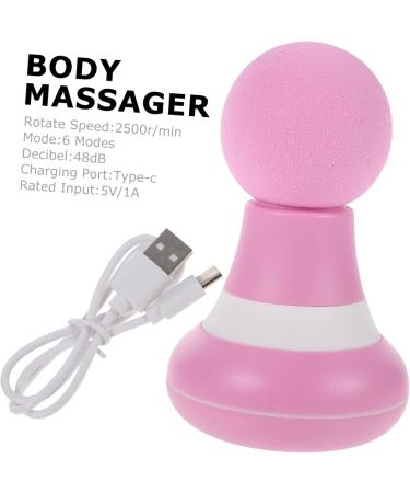 Beavorty Mini Percussion Muscle Massage Device Deep Tissue Massage Tool for Back & Fitness Compact ABS Pink Design | 2 Sets - Buy Online on GoSupps.com