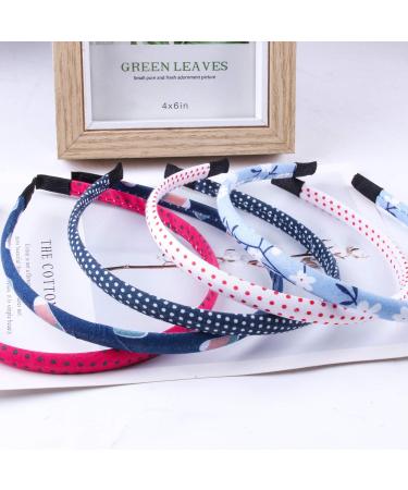 Fishdown Floral Headband for Women & Girls - Assorted 10pcs Pack - New Floral Style - Buy Online on GoSupps.com