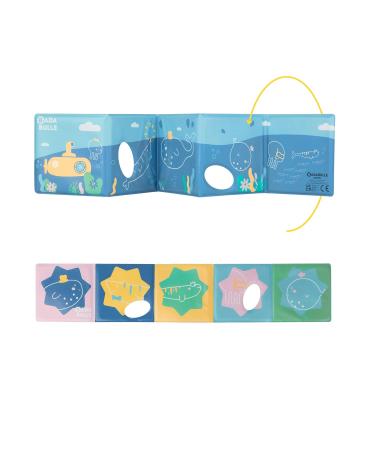 Buy Badabulle Bath Book with Octopus Finger Puppet - BPA-Free Story & Figures for 4 Months+ - Buy Online on GoSupps.com