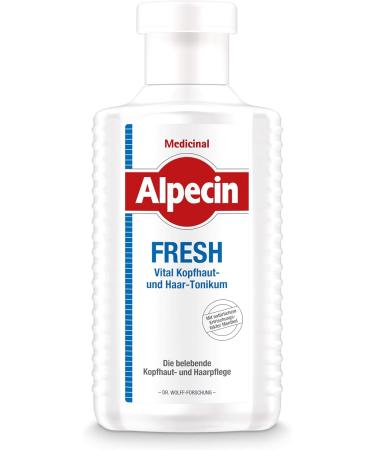 Alpecin Medicinal 20214 Vital Scalp and Hair Tonic Fresh 200ml - Energizing Hair Care Solution - Buy Online on GoSupps.com
