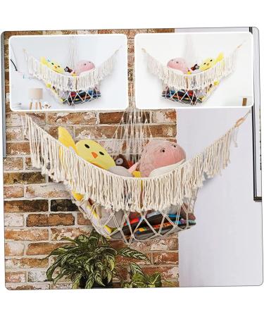 JECOMPRIS Children's Yoga Ball Stands - Soft Toy Mesh Organizer & Hanging Hammock for Plush Toys (4 Pieces) - Buy Online on GoSupps.com
