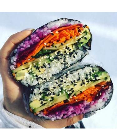 SeaSnax Organic Roasted Seaweed Snack - Original & Olive Oil with Sea Salt (Pack of 6) - Buy Online on GoSupps.com