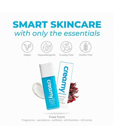 Buy Creamy Skincare 10% Glycolic Moisturizer - Exfoliating Face Cream with Glycolic Acid & Niacinamide | Hydrating & Nourishing 1 fl oz - Buy Online on GoSupps.com