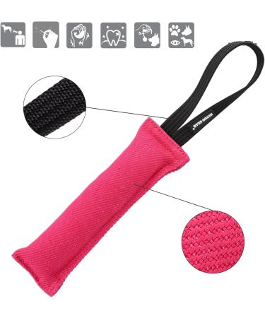 Dingo Gear Cotton Nylon Bite Sausage for Dog Training | IGP IPO Obedience & Protection | 28x7 cm Pink - S00309 - Buy Online on GoSupps.com