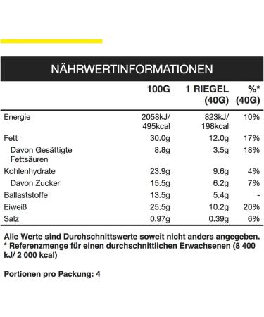  Nature Valley Nature Valley Nature Valley Protein 12 x 40 g Peanut & Chocolat - Buy Online on GoSupps.com