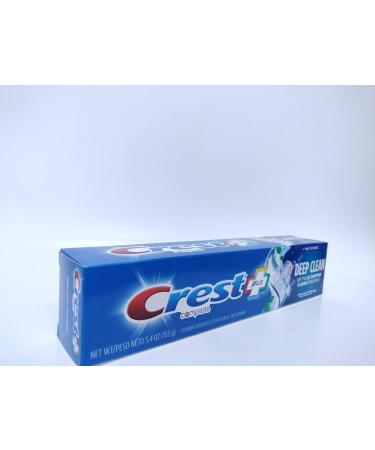 Crest Complete Plus Deep Clean Whitening Toothpaste - Effervescent Mint 5.4 oz | Buy Internationally - Buy Online on GoSupps.com