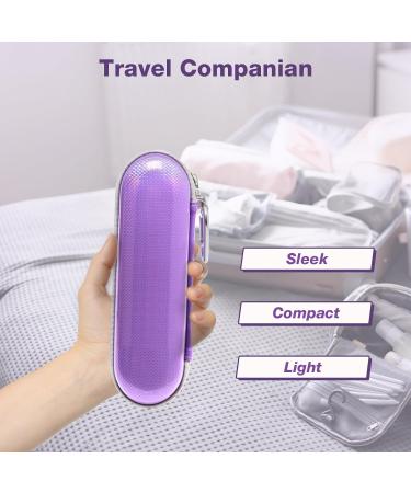 Seplouis Electric Toothbrush Case for Oral-B & Philips Sonicare - Light Purple | Universal Fit for Most Brands - Buy Online on GoSupps.com