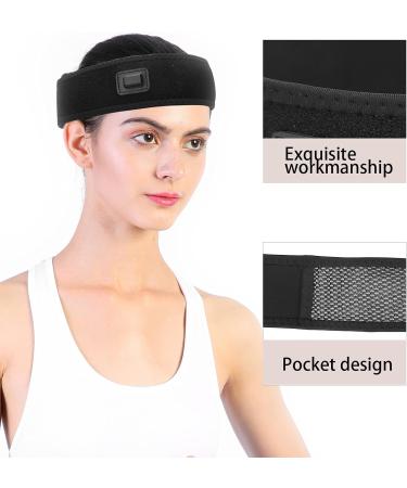 5V Electric Heating Headband | Carbon Fiber Heat Therapy | Adjustable Temperature for Headache Relief - Buy Online on GoSupps.com