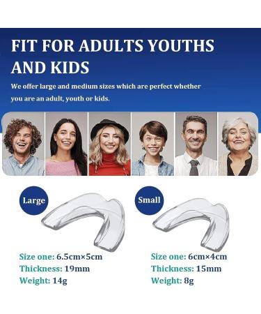 Reusable Clear Mouth Guards for Teeth Clenching & Grinding at Night | Comfort & Protection - Buy Online on GoSupps.com