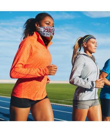 SATINIOR 8-Piece African Face Cover Bandanas - Women's Multicolored Neck Gaiter Balaclava & Head Wrap Scarf Set - Buy Online on GoSupps.com