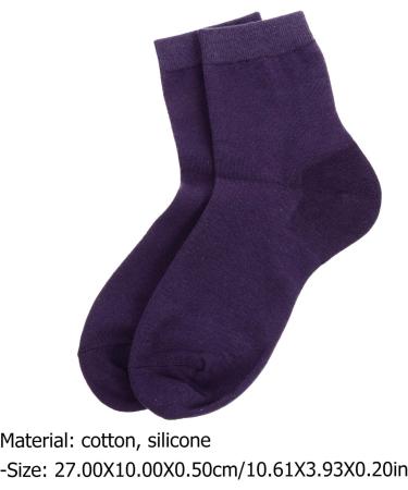 5 Pairs Gel Ripstop Socks Cracked Heel Sock Silicone Heel Pad Moisturizing Silicone Sock Dry Cracked Sock Foot Cover Spa Soften Socks Moisturizer Pure Cotton Miss Silicone Gel Care - Buy Online on GoSupps.com