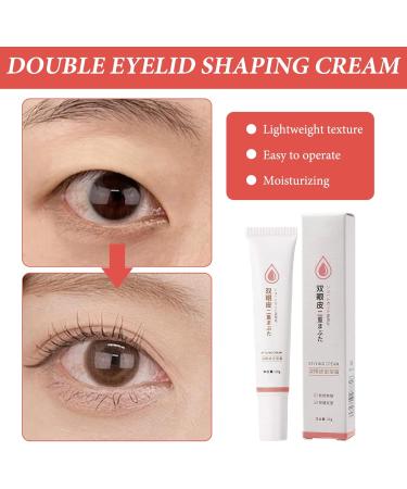 Neyeau Double Eyelid Styling Cream Double Eyelid Shaping Cream Long Lasting Waterproof Invisible Double-Fold Eyelid Cream with Y Stick Creating a Natural Double Eyelid Fold - Buy Online on GoSupps.com