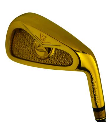 Japan WaZaki Cyclone IIIs Single Iron or Set USGA R A Rules Golf Club,14K Gold Finish,Cyclone III Model No.8, 65g Graphite