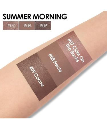 FOCALLURE 3 Pcs Eyeshadow Stick Set - Shimmer/Matte Eye Shadow Crayons with Blending Sponge Brush for Long-Lasting Waterproof Brightening Makeup - Buy Online on GoSupps.com