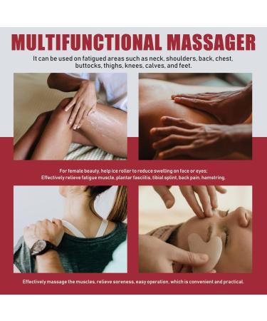 Minkissy Face Ice Balls Stainless Steel Face Cooling Ball Globe Face Attracting Skin Care Tools for Women Men Reduce Swelling Pores Wrinkles Pink - Buy Online on GoSupps.com