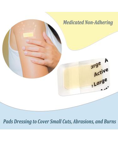 Medical Grade Honey Bandages (5-Pack) - 30% Honey - Waterproof Sterile Gauze Pads for Wounds, Cuts, Burns - Expires 12/31/2023 - Buy Online on GoSupps.com