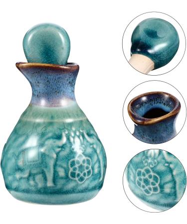 FOMIYES 2 Sets Aromatherapy Bottle Condiment Dispenser Diffuser Condiment Containers Ceramic Oil Bottle Ceramic Essential Oil Essential Oil Pot Liquid Bottle Storage Bottle Ceramics Olives - Buy Online on GoSupps.com