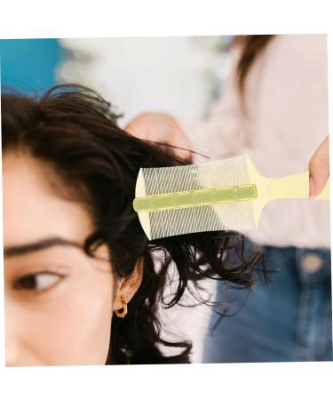 Peigne Antipelliculaire Double Face Dents Fines Grand Format 6 Pi ces Avec Manche Plastique pais Noir Et Vert Pour Cuir Chevelu Sec Toilettage Chiens Chats Adultes Et Gar on Et Filles - Buy Online on GoSupps.com