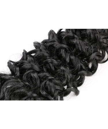Romance Hawaii Curl 6Pcs 20 Inch Ocean Wave Crochet Braid Hair Extensions - Synthetic Deep Wave 1B - Buy Online on GoSupps.com