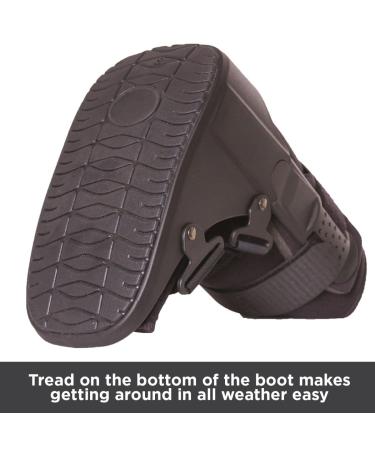 BraceAbility Short Broken Toe Boot - Fracture Recovery & Protection for Foot/Ankle Injuries (Small) - Buy Online on GoSupps.com