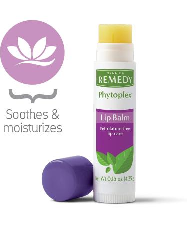 Medline Remedy Phytoplex Lip Balm - Moisturizing, Soothing, All Natural (3 Pack) - Buy Online on GoSupps.com