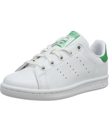 adidas Men's Supernova Running Shoe 12.5 UK Child White Green