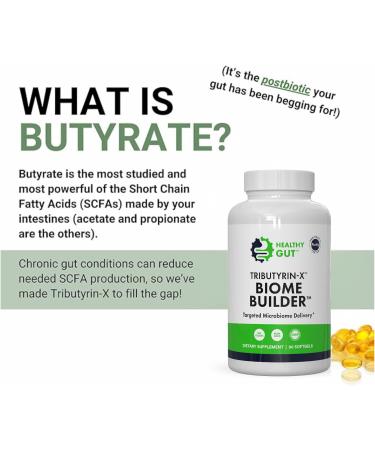 Healthy Gut Tributyrin-X Biome Builder 90 Softgels and Magnesium-HP 90 Capsules - Buy Online on GoSupps.com