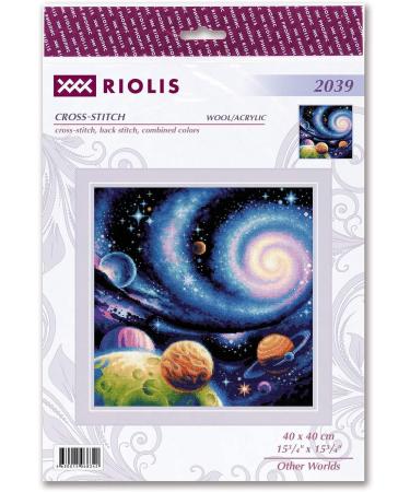 RIOLIS Other Worlds Cross Stitch Kit 15.75x15.75 - 14 Count - Buy Online on GoSupps.com