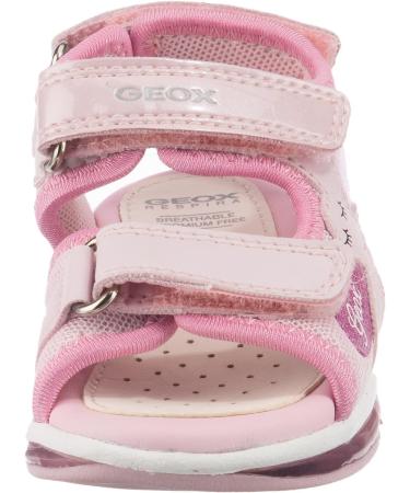 Geox Baby Girl's Pink Sandal - Size 9 UK | Breathable and Comfortable - Buy Online on GoSupps.com
