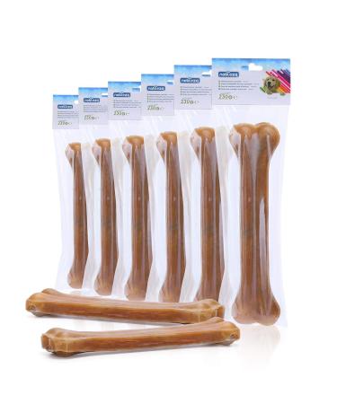 Nobleza - dogs chewing bones 25cm x 6 pieces 100% natural beef bones and dog bones for large dog dog bones protein -rich 1 piece (6 Pack) - Buy Online on GoSupps.com