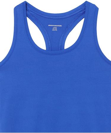Amazon Essentials Women's Plus Size Tech Stretch Racerback Tank Top 2-Pack - Bright Blue/Black - Size Large - Buy Online on GoSupps.com