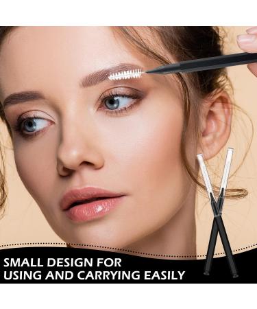 150 Pieces Micro Eyebrow Brush with Cap Brow Lamination Brush Eyebrow Spoolie Brush Comb Eyebrow Lash Lift Tools Lash Filler Eyelashes Extensions Eyebrows(Black) - Buy Online on GoSupps.com