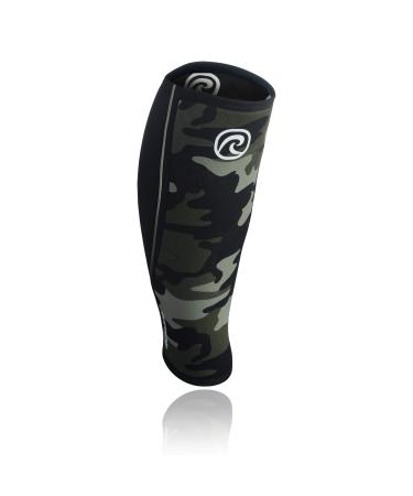 Rehband Rx Shin and Calf Sleeve calf support L Camo/Black