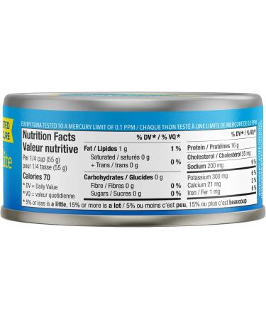 Safe Catch Canned Wild Tuna Fish Wild Caught Lowest Mercury Gluten-Free Kosher Non-GMO Whole30 Approved Paleo Keto Food 5oz Can 12-Pack - Buy Online on GoSupps.com