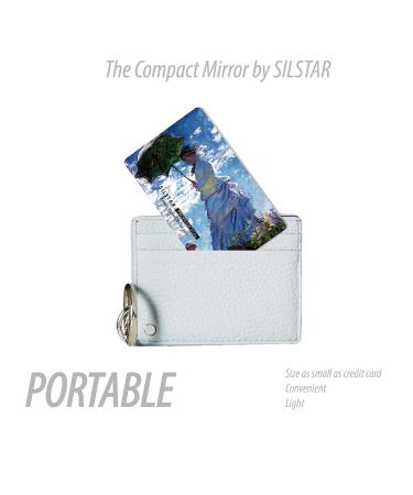 Georges Seurat Young Woman Compact Card Mirror - Unbreakable Acrylic Vanity Mirror - Buy Online on GoSupps.com