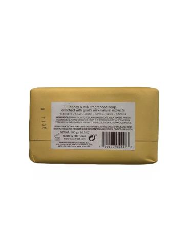Buy Castelbel Honey & Goat's Milk Body Soap Bar - Luxurious Natural Skincare for All Skin Types | International Shipping Available - Buy Online on GoSupps.com