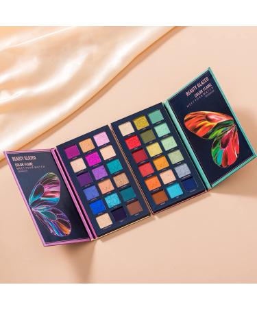 BestLand New Nude Eyeshadow Palette - 18 Colors Matte, Shimmer, Glitter Shades - Ultra Pigmented & Waterproof Eye Shadow Powder (B110) - Buy Online on GoSupps.com