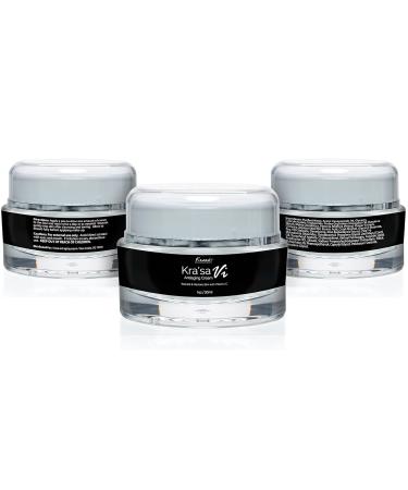 Kra'sa Vi Anti-Aging Cream - Rebuild & Restore Skin with Vitamin C - Nourishing & Hydrating - Collagen Boosting Day & Night Cream for Bright Healthy Looking Appearance - Buy Online on GoSupps.com