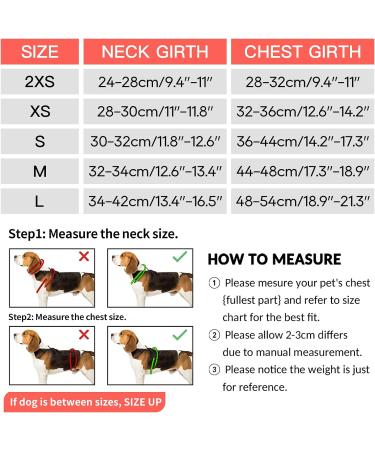 Buy Heele Small Soft Dog Dishes & Air Mesh Adjustable Harness - Safe Control for Walking Running Training - Reflective Red XS - Buy Online on GoSupps.com