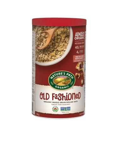 Nature's Path Organic Old Fashioned Oats Oatmeal 510 g (Pack of 6) Non-GMO