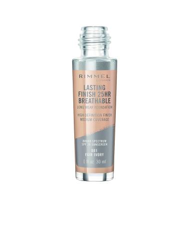 Rimmel Lasting Finish Breathable Foundation Fair Ivory - 1 Fl Oz - Buy Online on GoSupps.com