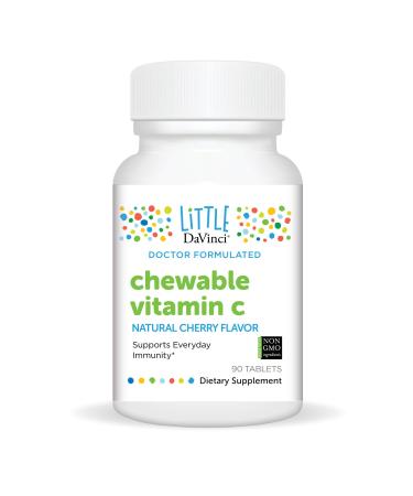 Little DaVinci Chewable Vitamin C Natural Cherry Flavor 90 Tablets