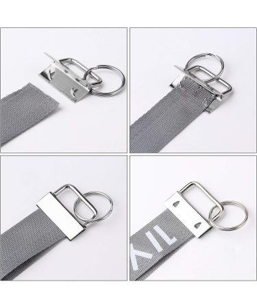 50 Sets Key Fob Hardware Keychain Wristlet with Split Ring 1 Inch - Buy Online on GoSupps.com