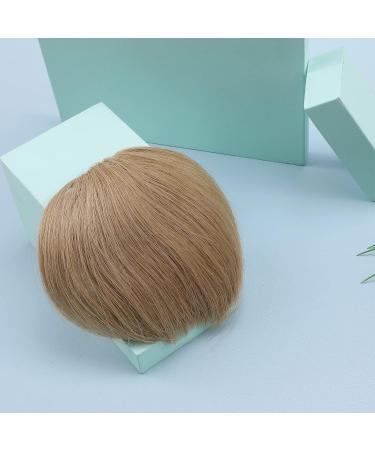 Rich Choices Remy Real Hair Clip-in Bangs - Dark Blonde Choppy Fringe Extensions - 8.5g One Piece - Buy Online on GoSupps.com