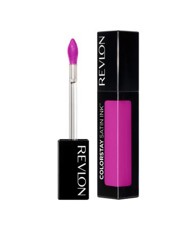 Liquid Lipstick by Revlon  Face Makeup  ColorStay Satin Ink  Longwear Rich Lip Colors  Formulated with Black Currant Seed Oil  011 Own It  0.17 Fl Oz RV CS SATIN INK OWN IT 0.17 Fl Oz (Pack of 1)