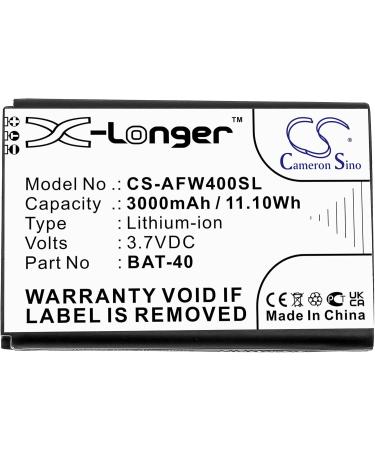 Buy BAT-40 Battery Replacement for AT&T IFWA-40 IFWA40 - Long-Lasting Power & Fast Shipping Worldwide - Buy Online on GoSupps.com