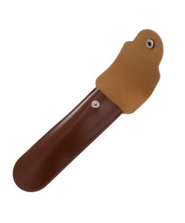 Travel razor case Sorty Razor Protector Hard Case Leather Manual Razor Container Storage Razor Organizer For Home Travel Route Riding outdoors