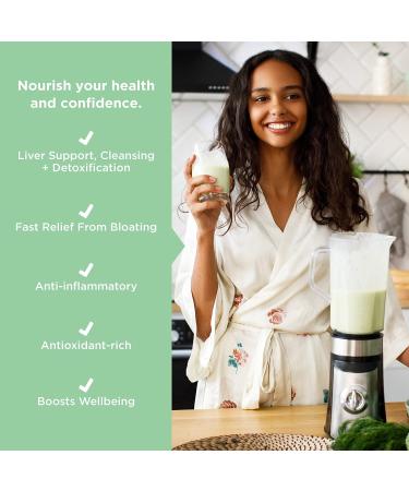 JSHealth Liver Detox and Debloat Formula with Milk Thistle, Turmeric, Fennel - 60 Capsules - Buy Online on GoSupps.com
