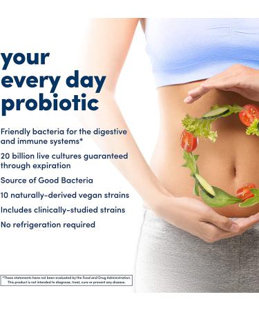 American Health Daily Care Probiotic Complex - 60 Vegan Capsules for Gut Health - Buy Online on GoSupps.com